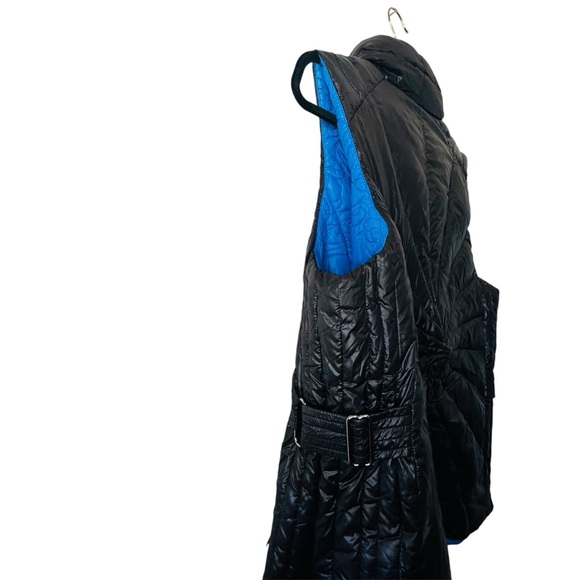 Hemisphere Black and Blue Reversible Lightweight Down Vest - Large - Picture 5 of 7